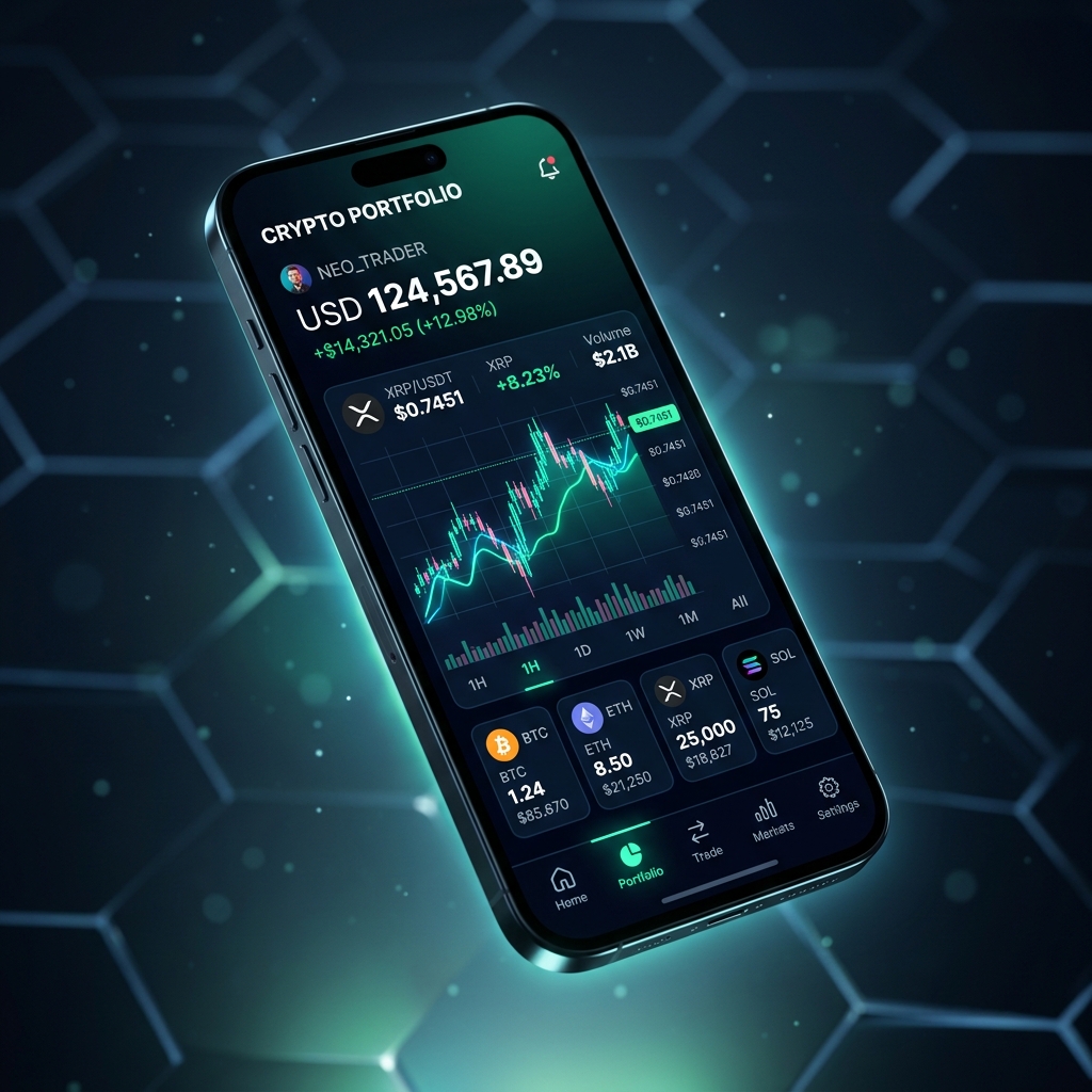 TradeON Android App Mockup